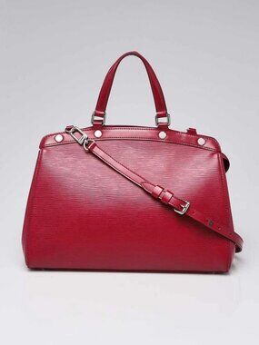 Louis Vuitton Fuchsia Epi Leather Brea MM Bag